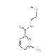 3-Amino-N-(2-methoxyethyl)benzamide - chemical structure image
