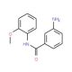 3-Amino-N-(2-methoxyphenyl)benzamide - chemical structure image