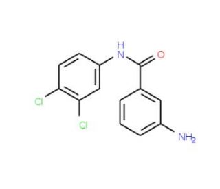 3-Amino-N-(3,4-dichlorophenyl)benzamide - chemical structure image