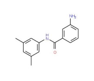 3-Amino-N-(3,5-dimethylphenyl)benzamide (CAS 102630-90-0) - chemical structure image