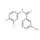 3-Amino-N-(3-chloro-4-fluorophenyl)benzamide - chemical structure image