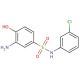 3-Amino-N-(3-chloro-phenyl)-4-hydroxy-benzenesulfonamide - chemical structure image