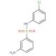 3-Amino-N-(3-chloro-phenyl)-benzenesulfonamide (CAS 438017-93-7) - chemical structure image