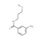 3-Amino-N-(3-methoxypropyl)benzamide - chemical structure image