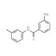 3-Amino-N-(3-methylphenyl)benzamide (CAS 14315-23-2) - chemical structure image