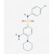 3-Amino-N-(4-chloro-phenyl)-4-piperidin-1-yl-benzenesulfonamide - chemical structure image