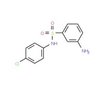 3-Amino-N-(4-chloro-phenyl)-benzenesulfonamide - chemical structure image
