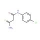 3-amino-N-(4-chlorophenyl)-3-thioxopropanamide (CAS 102817-87-8) - chemical structure image