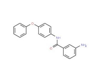3-Amino-N-(4-phenoxyphenyl)benzamide - chemical structure image