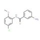 3-amino-N-(5-chloro-2-methoxyphenyl)benzamide - chemical structure image