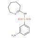 3-Amino-N-azepan-2-ylidene-benzenesulfonamide - chemical structure image