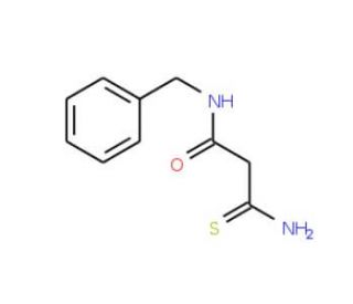 3-amino-N-benzyl-3-thioxopropanamide (CAS 102817-84-5) - chemical structure image