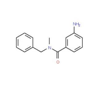 3-Amino-N-benzyl-N-methylbenzamide (CAS 865610-58-8) - chemical structure image