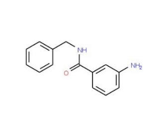 3-Amino-N-benzylbenzamide (CAS 54977-91-2) - chemical structure image