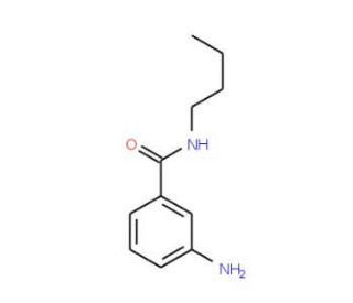 3-Amino-N-butylbenzamide (CAS 6837-99-6) - chemical structure image