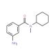 3-Amino-N-cyclohexyl-N-methyl-benzamide (CAS 675112-76-2) - chemical structure image