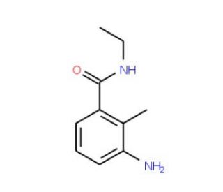 3-Amino-N-ethyl-2-methyl-benzamide (CAS 926198-75-6) - chemical structure image