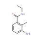 3-Amino-N-ethyl-2-methyl-benzamide (CAS 926198-75-6) - chemical structure image