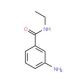 3-Amino-N-ethylbenzamide (CAS 81882-77-1) - chemical structure image