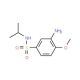 3-Amino-N-isopropyl-4-methoxy-benzenesulfonamide - chemical structure image