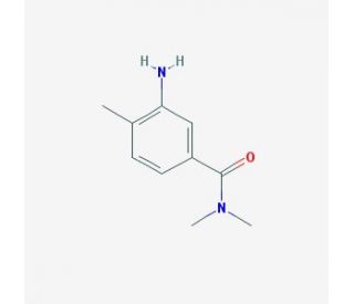 3-amino-N,N,4-trimethylbenzamide (CAS 76765-68-9) - chemical structure image