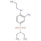 3-amino-N,N-diethyl-4-(propylamino)benzenesulfonamide - chemical structure image