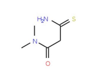 3-amino-N,N-dimethyl-3-thioxopropanamide - chemical structure image