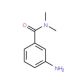 3-amino-N,N-dimethylbenzamide (CAS 33322-60-0) - chemical structure image