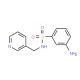 3-Amino-N-pyridin-3-ylmethyl-benzenesulfonamide (CAS 436095-43-1) - chemical structure image