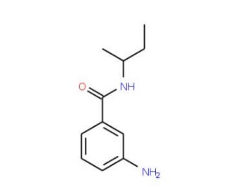 3-Amino-N-(sec-butyl)benzamide - chemical structure image