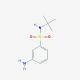 3-amino-N-(tert-butyl)benzenesulfonamide (CAS 608523-94-0) - chemical structure image