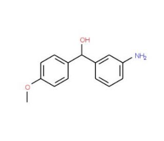 (3-Amino-phenyl)-(4-methoxy-phenyl)-methanol - chemical structure image