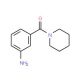 (3-Amino-phenyl)-piperidin-1-yl-methanone (CAS 77201-13-9) - chemical structure image