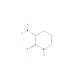 3-Amino-piperidin-2-one (CAS 1892-22-4) - chemical structure image