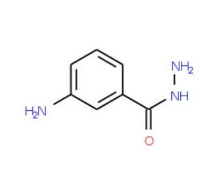 3-Aminobenzhydrazide (CAS 14062-34-1) - chemical structure image