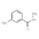 3-Aminobenzhydrazide (CAS 14062-34-1) - chemical structure image