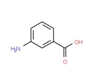 3-Aminobenzoic acid (CAS 99-05-8) - chemical structure image