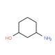 3-aminocyclohexan-1-ol (CAS 6850-39-1) - chemical structure image