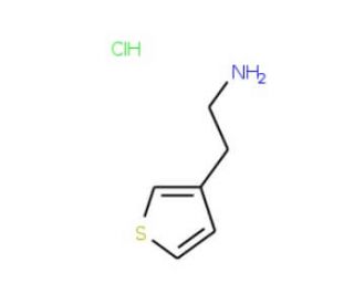 3-aminoethylthiophene HCl (CAS 34843-84-0) - chemical structure image