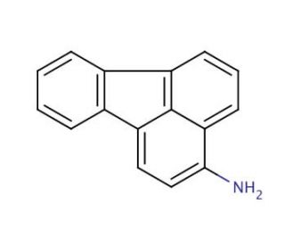 3-Aminofluoranthene (CAS 2693-46-1) - chemical structure image