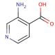 3-Aminoisonicotinic Acid (CAS 7579-20-6) - chemical structure image