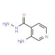 3-Aminoisonicotinohydrazide (CAS 64189-08-8) - chemical structure image