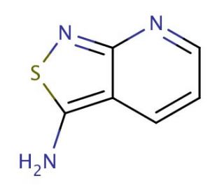 3-Aminoisothiazolo[3,4-b]pyridine (CAS 42242-06-8) - chemical structure image