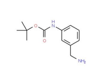 3-(Aminomethyl)-1-N-Boc-aniline (CAS 205318-52-1) - chemical structure image