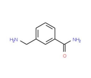 3-(aminomethyl)benzamide (CAS 102562-86-7) - chemical structure image