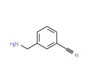 3-(aminomethyl)benzonitrile (CAS 10406-24-3) - chemical structure image