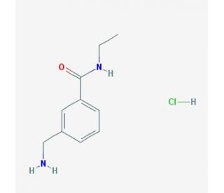 3-(aminomethyl)-N-ethylbenzamide hydrochloride - chemical structure image