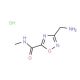 3-(Aminomethyl)-N-methyl-1,2,4-oxadiazole-5-carboxamide hydrochloride - chemical structure image
