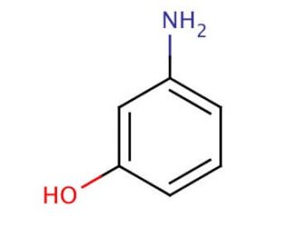 3-Aminophenol (CAS 591-27-5) - chemical structure image