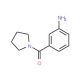 (3-Aminophenyl)(1-pyrrolidinyl)methanone (CAS 160647-74-5) - chemical structure image